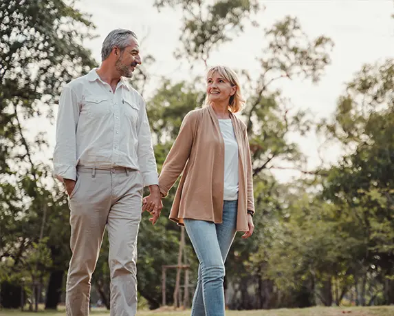 couple walking outside on a nice day what is an annuity